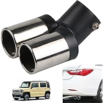 Amazon | マフラー カッター 2本出し スズキハスラー MR52S